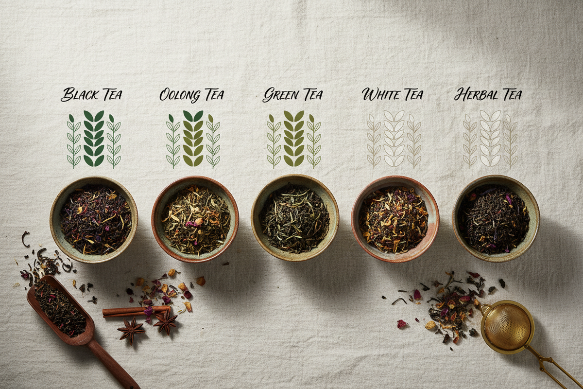 How Much Caffeine Is in Tea? A Complete Chart by Type
