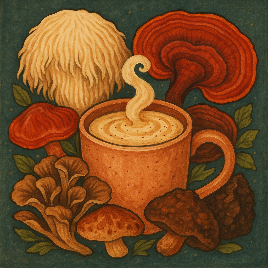 Organic Mushroom Latte