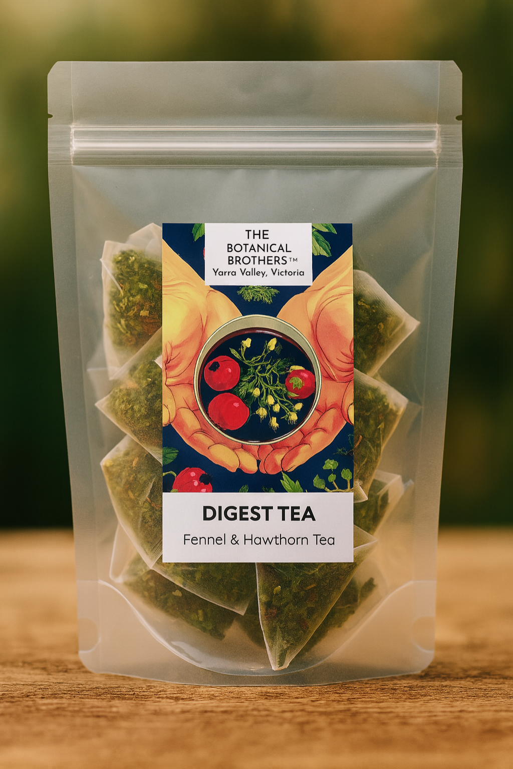 Digest Tea featuring Fennel and Hawthorn