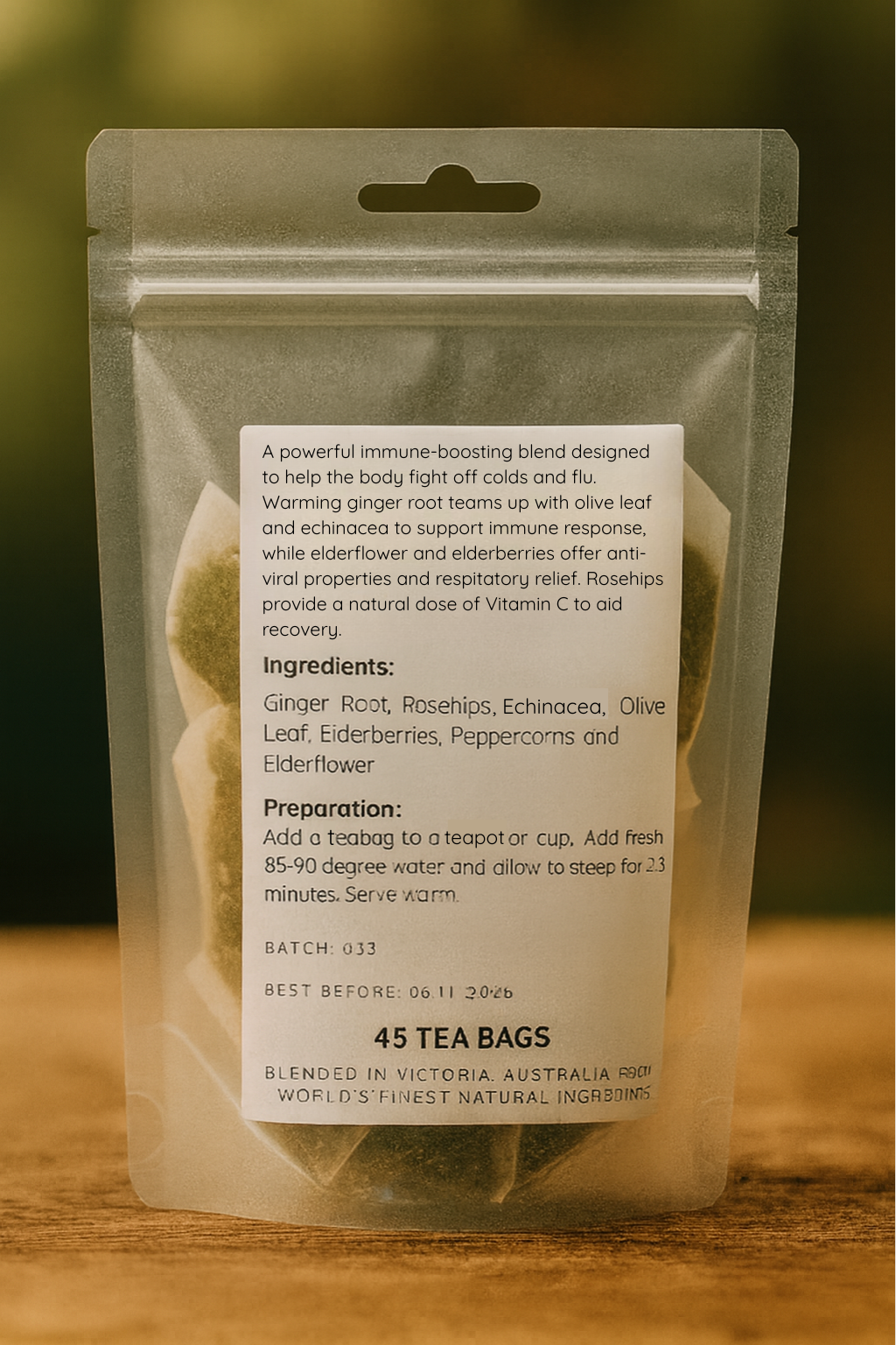 Flu Fighter Tea
