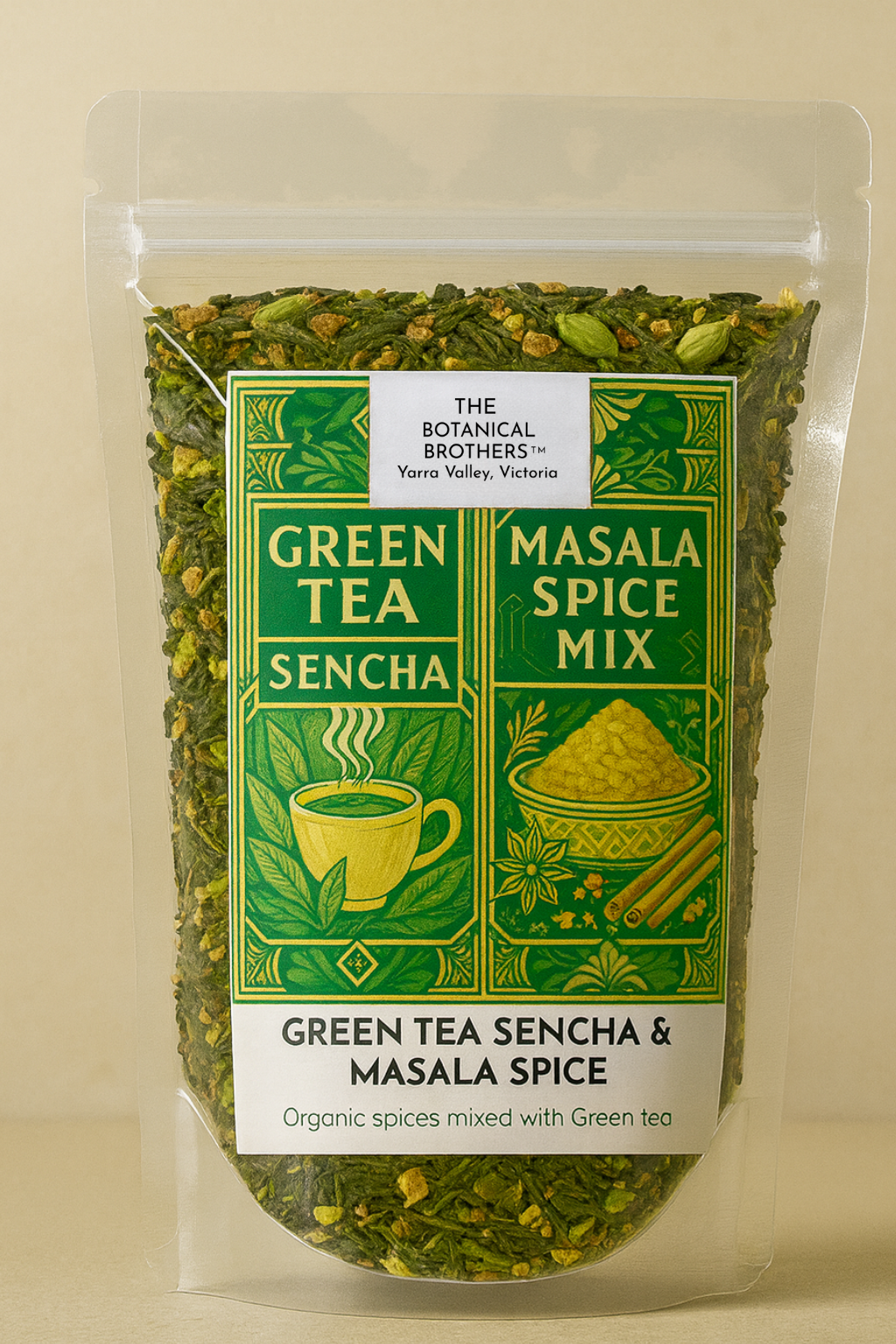 Green Tea Chai and Masala Spice