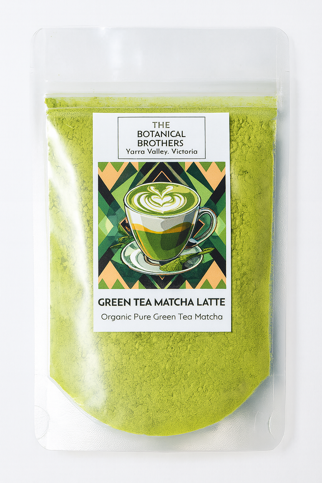 Organic Green Tea Matcha Latte