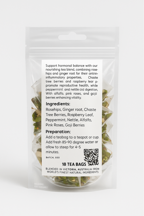 Chaste Tree Berries Tea for Hormonal Balance