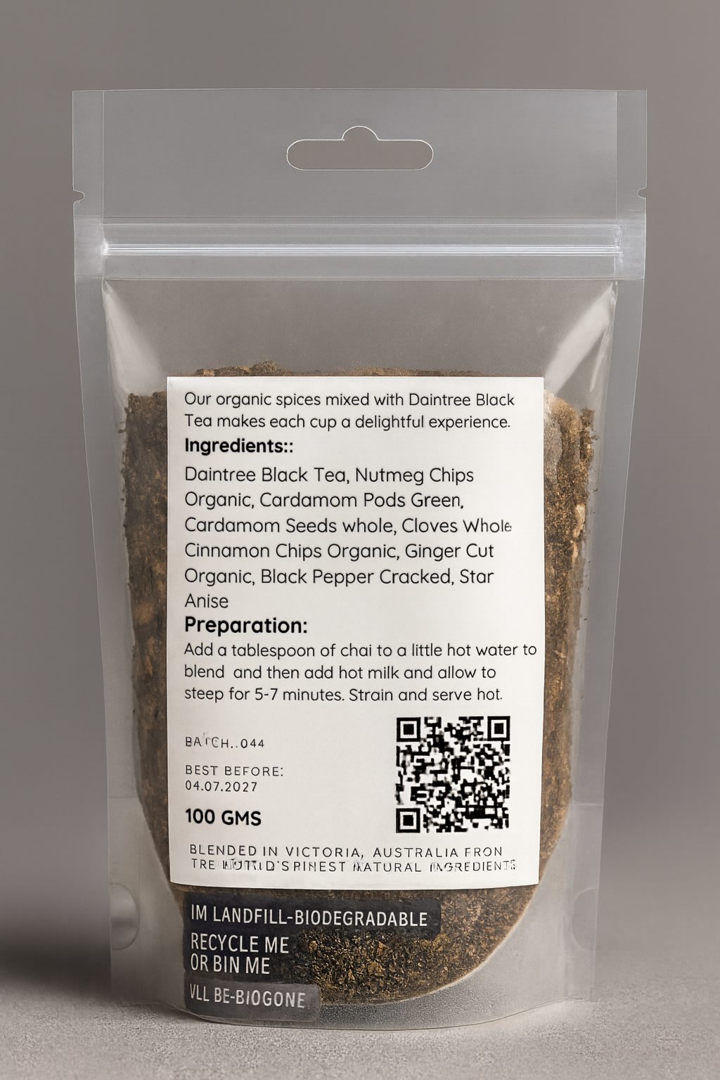 Indian Masala Chai Organic