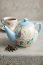 Olde English blue floral teapot