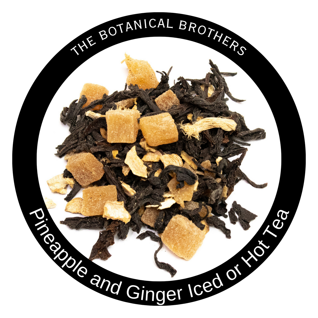 Earl Grey, Pineapple and Ginger Tropical Iced or Hot Tea