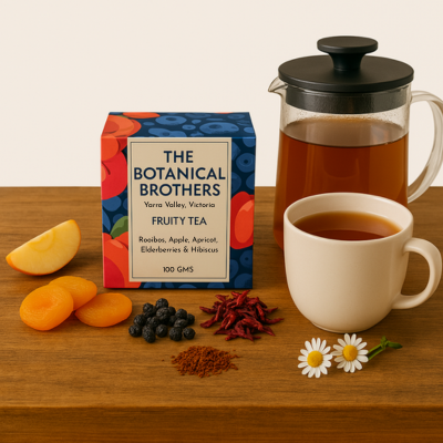 Sangria Iced Tea - Rooibos, Apple, Elderberries & Apricot