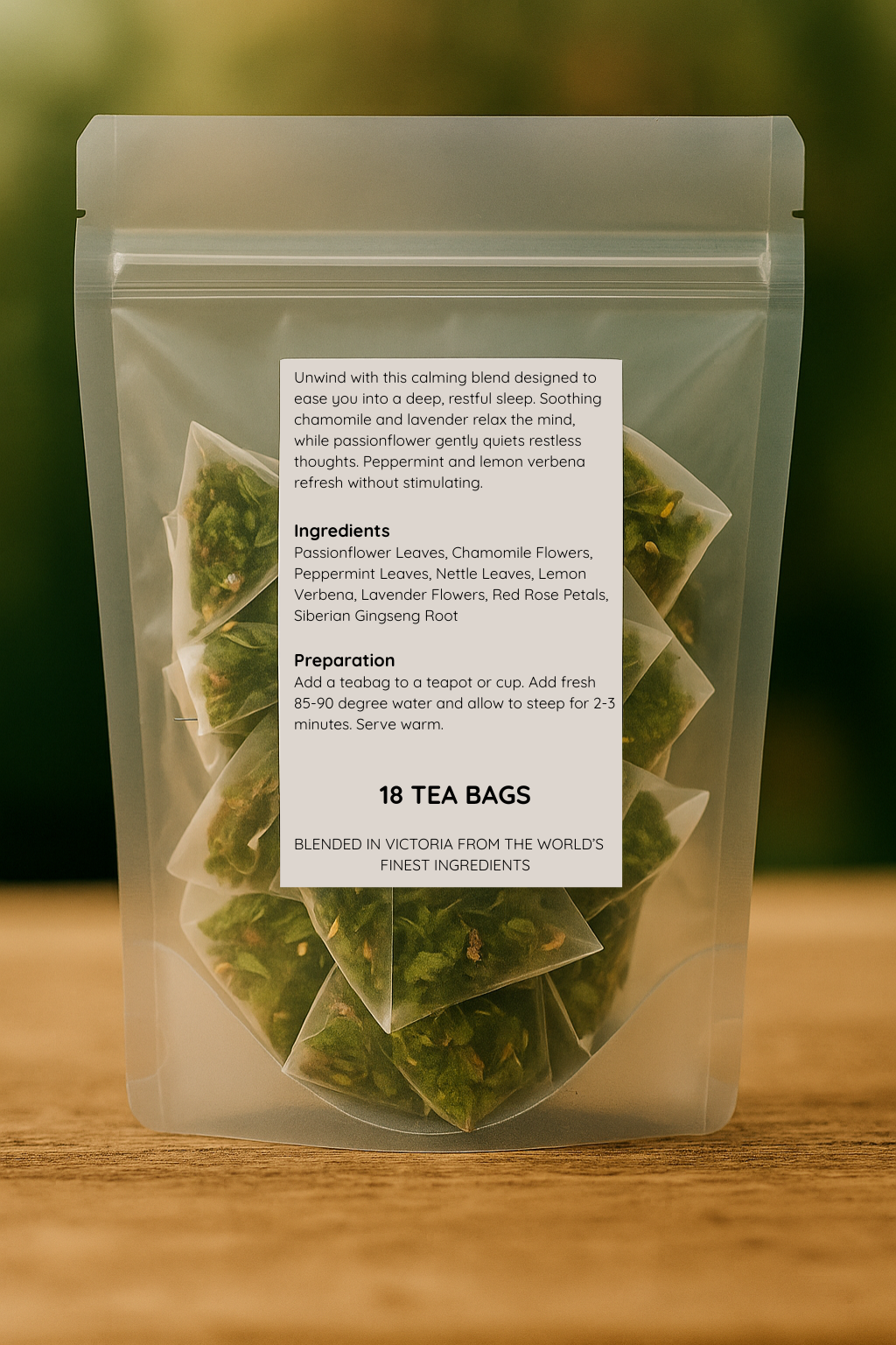 Sleepy time Tea - Chamomile and Peppermint