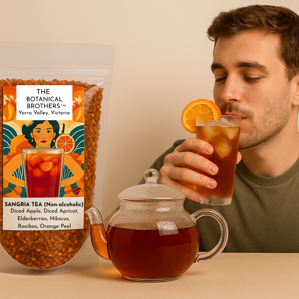 Sangria Iced Tea - Rooibos, Apple, Elderberries & Apricot
