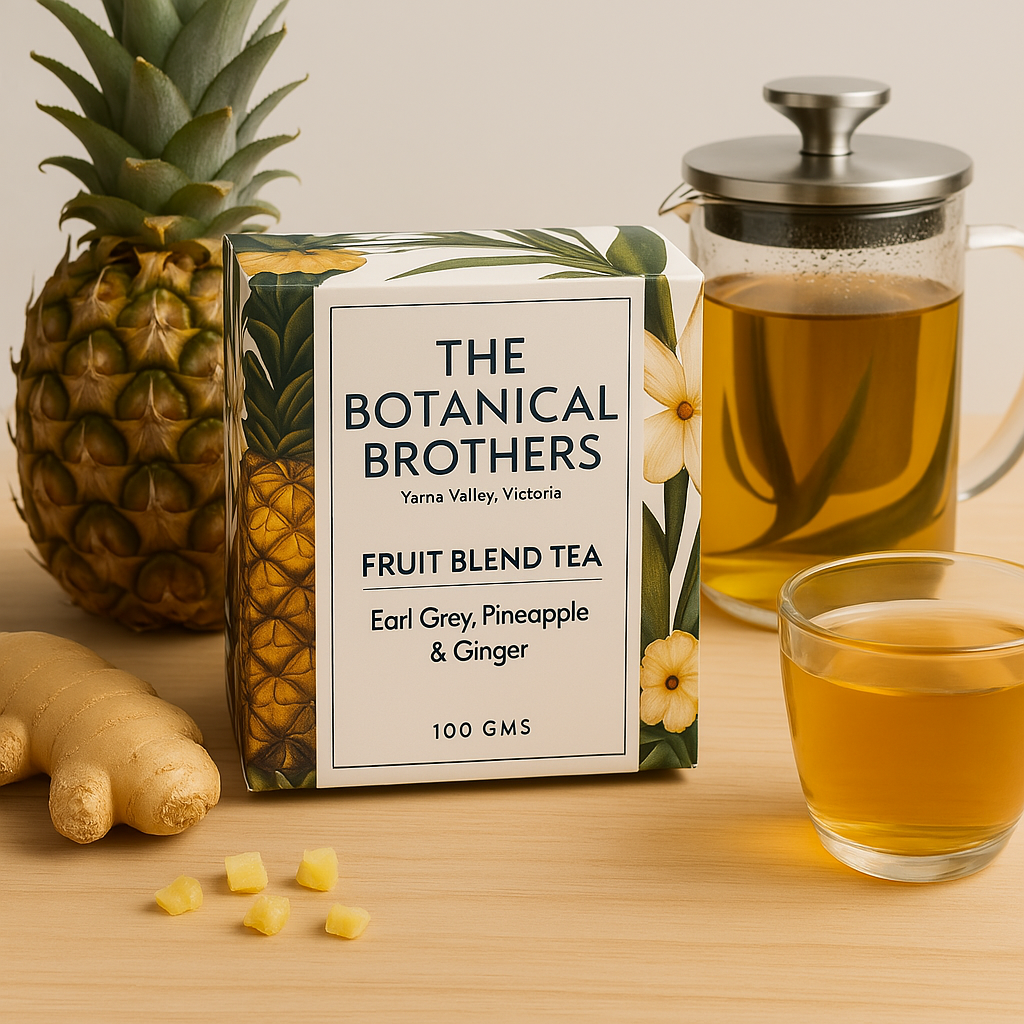 Tropical Iced Tea - Earl Grey, Pineapple and Ginger