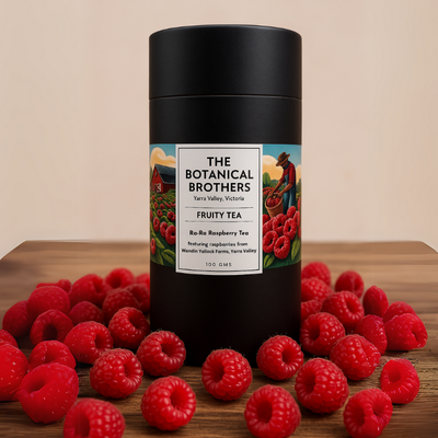 Raspberry tea from Yarra Valley