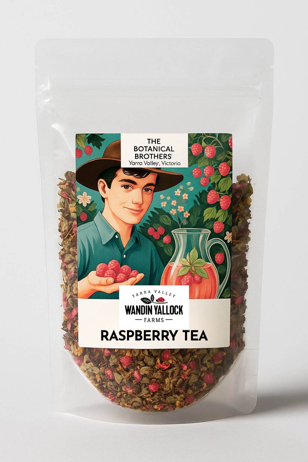 Raspberry tea from The Yarra Valley