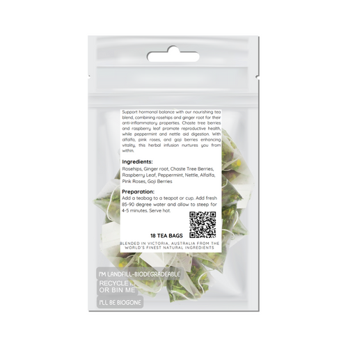 Chaste Tree Berries Tea for Hormonal Balance