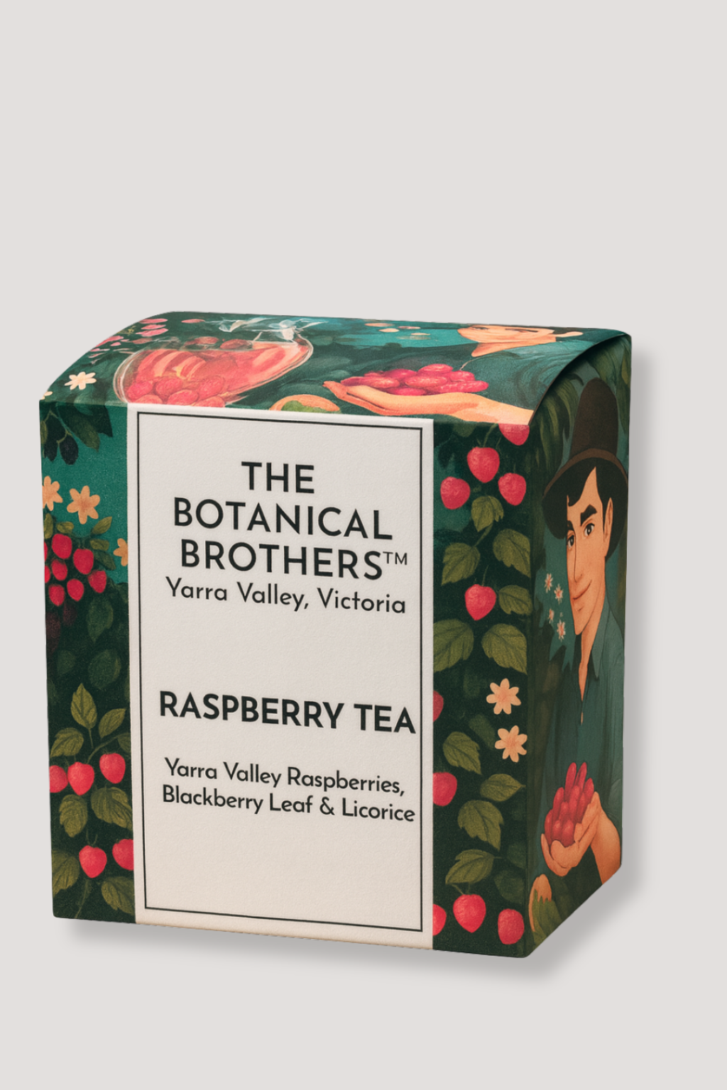 Raspberry tea from The Yarra Valley