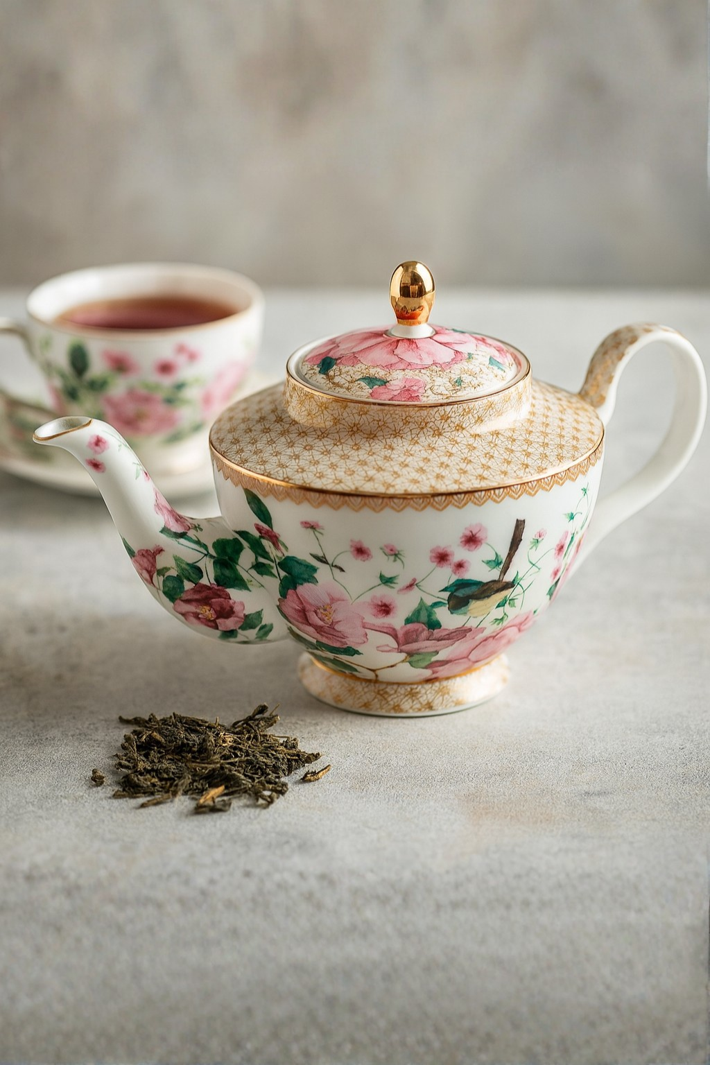 Teas And C's Silk Road Teapot With Infuser 500ml in White