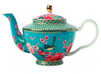 Teas & C's Silk Road Teapot Tea for One with Infuser 500ml in Aqua