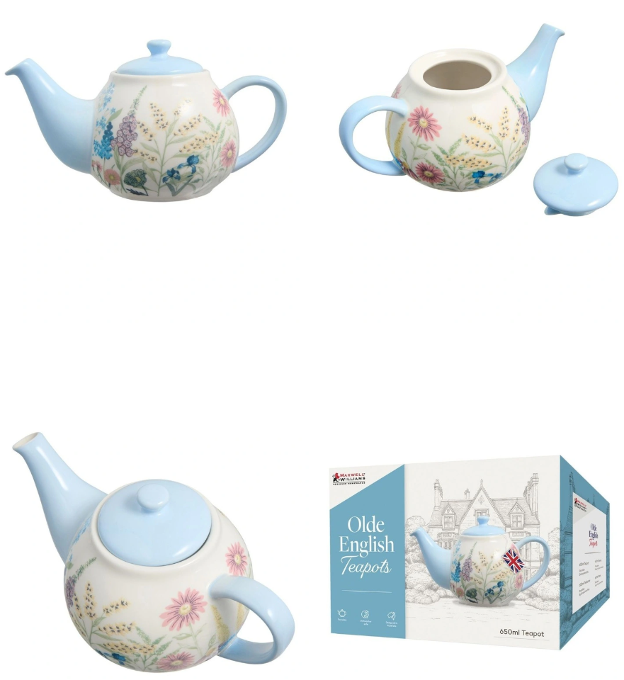 Olde English Teapot 650ml Gift Boxed in Spring Floral