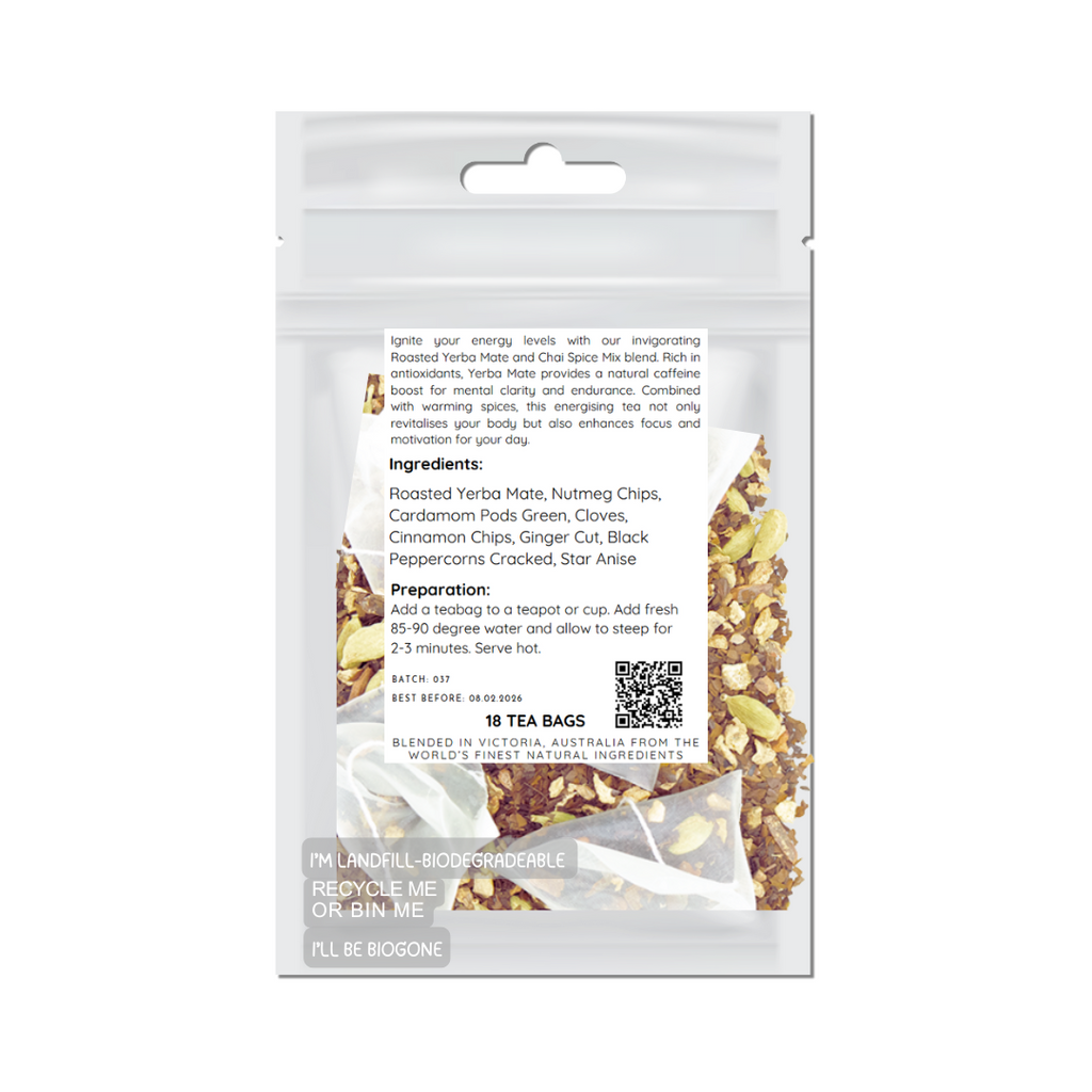 Yerba Mate Chai and Masala Spice Tea